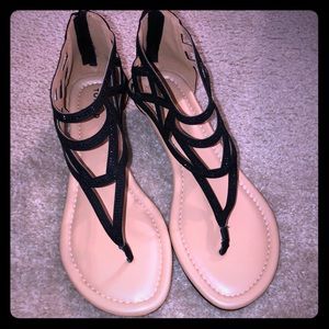 Torrid size 12 Rhinestone Sandals